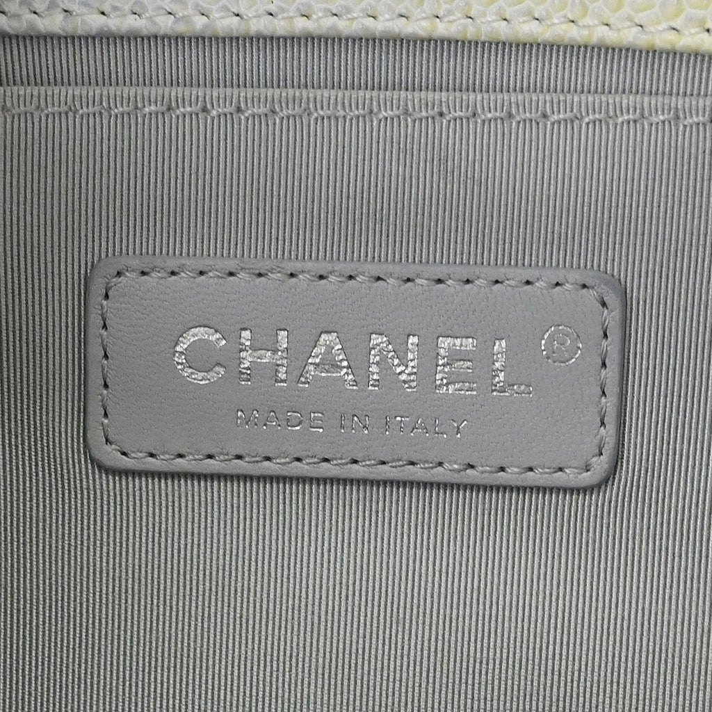 Chanel Rainbow Boy Flap Bag Quilted Painted Caviar Multicolour Leather Shoulder Bag Bag