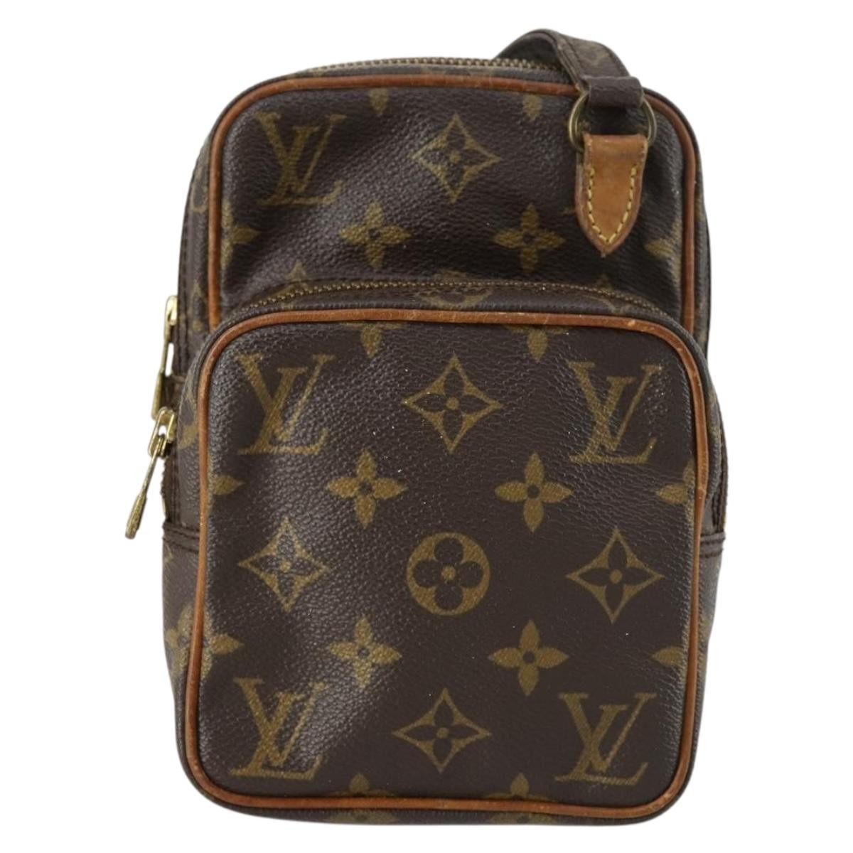 Louis Vuitton Amazone Bag Monogram Canvas Brown Canvas Shoulder Bag