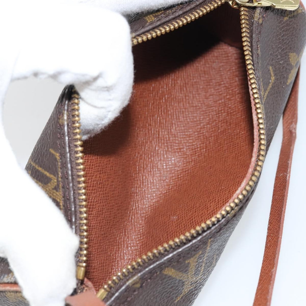 Louis Vuitton Papillon Pochette Monogram Canvas Brown Canvas Clutche & Pouche Bag