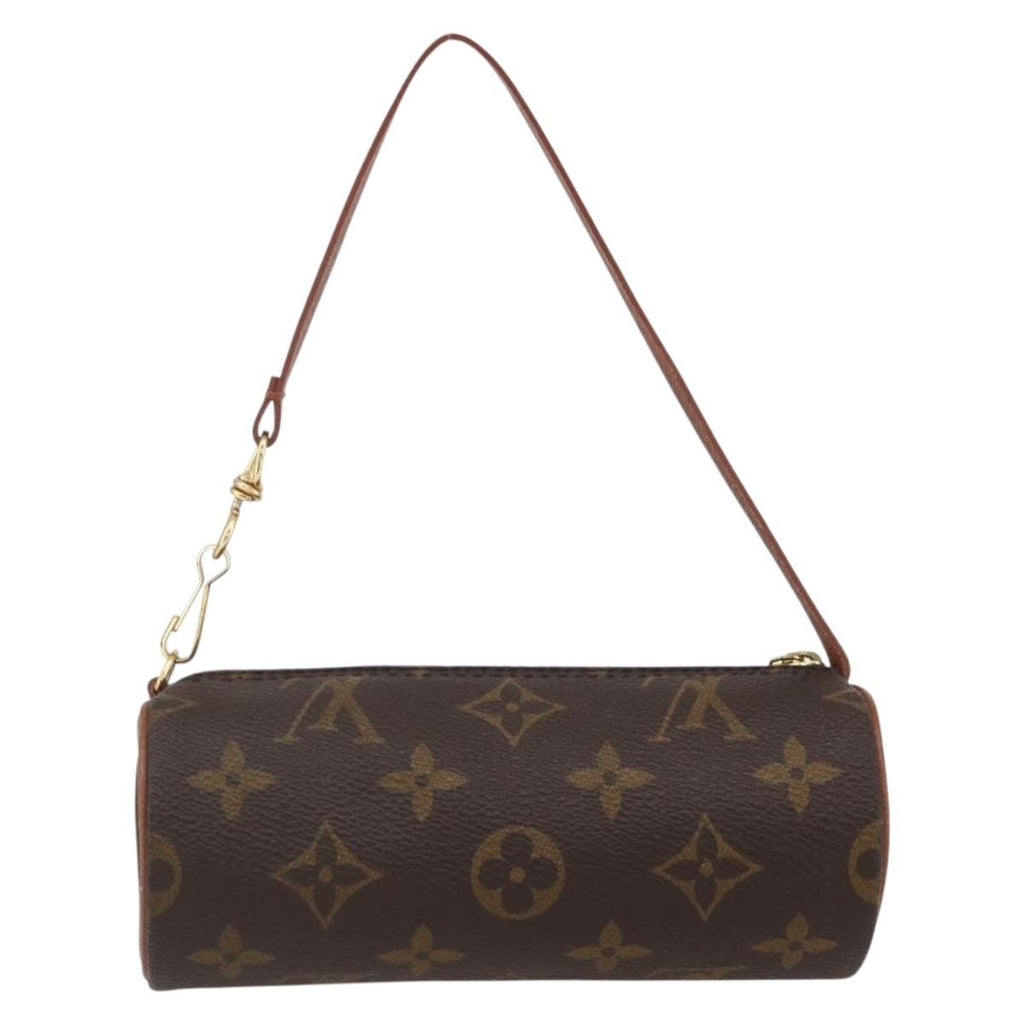 Louis Vuitton Papillon Pochette Monogram Canvas Brown Canvas Clutche & Pouche Bag