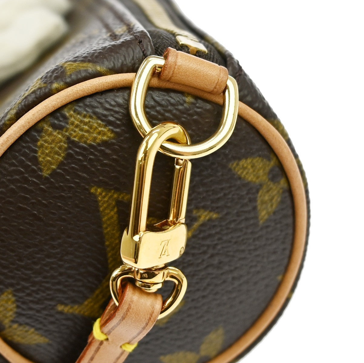 Louis Vuitton Papillon Pochette Monogram Canvas Brown Canvas Clutche & Pouche Bag