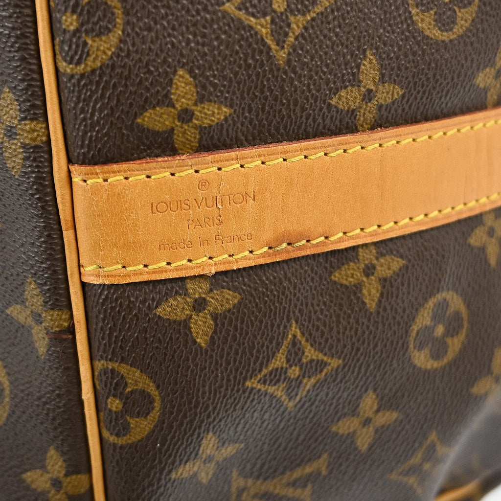 Louis Vuitton Keepall Bag Monogram Canvas Brown Canvas Travel Bag