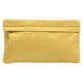 Prada Clutch Satin Gold Satin Clutche & Pouche Bag