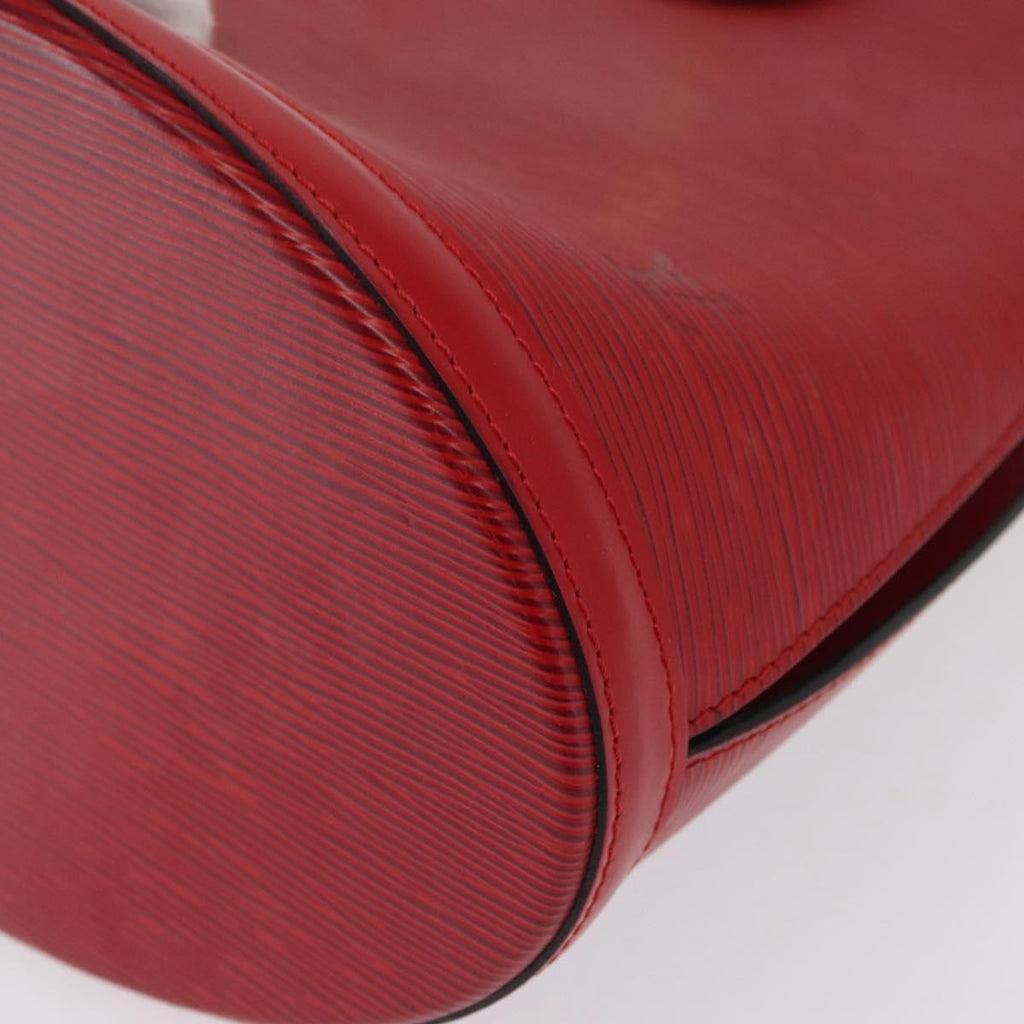 Louis Vuitton Cluny Shoulder Bag Epi Leather Red Leather Shoulder Bag