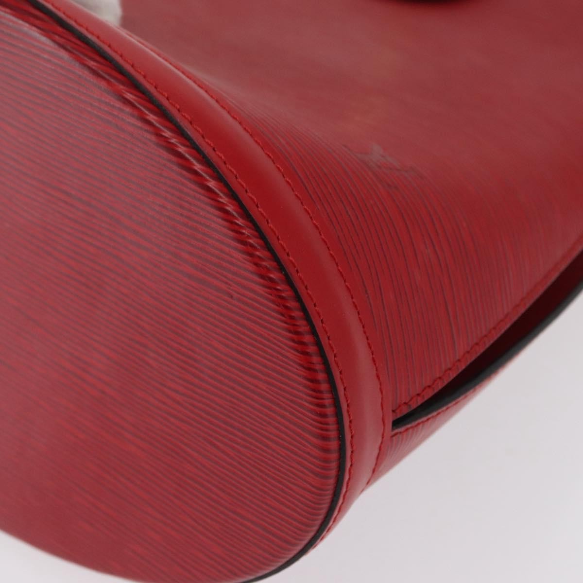 Louis Vuitton Cluny Shoulder Bag Epi Leather Red Leather Shoulder Bag