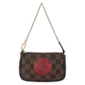 Louis Vuitton Pochette Accessoires Limited Edition Damier Brown Canvas Clutche & Pouche Bag