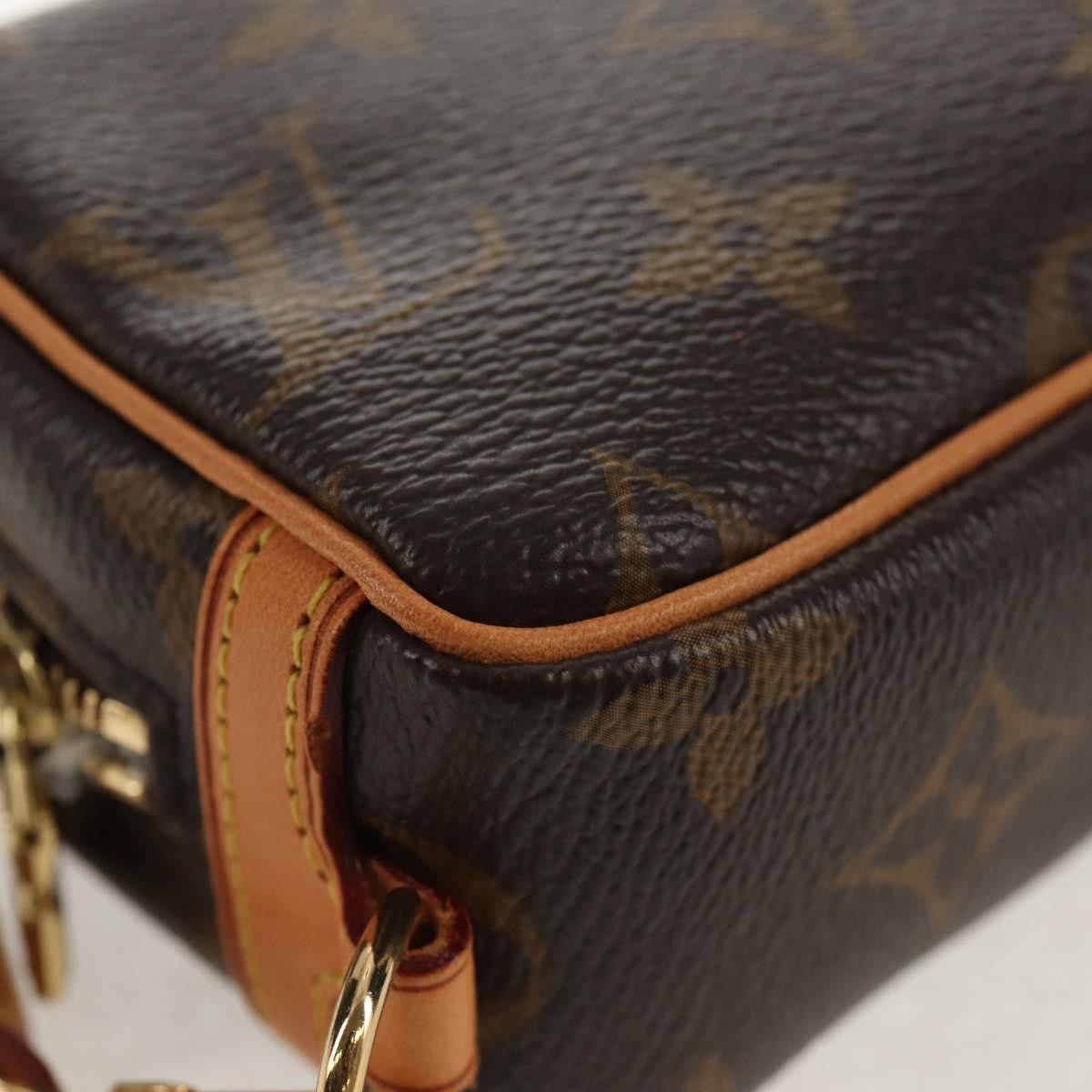 Louis Vuitton Wapity Trousse Pouch Monogram Canvas Brown Canvas Clutche & Pouche Bag