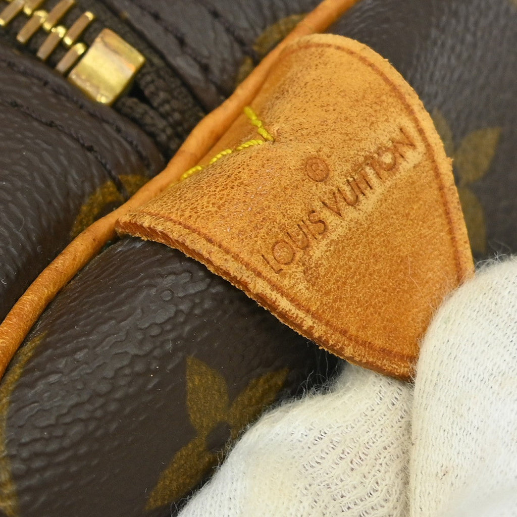 Louis Vuitton Keepall Bag Monogram Canvas Brown Canvas Travel Bag