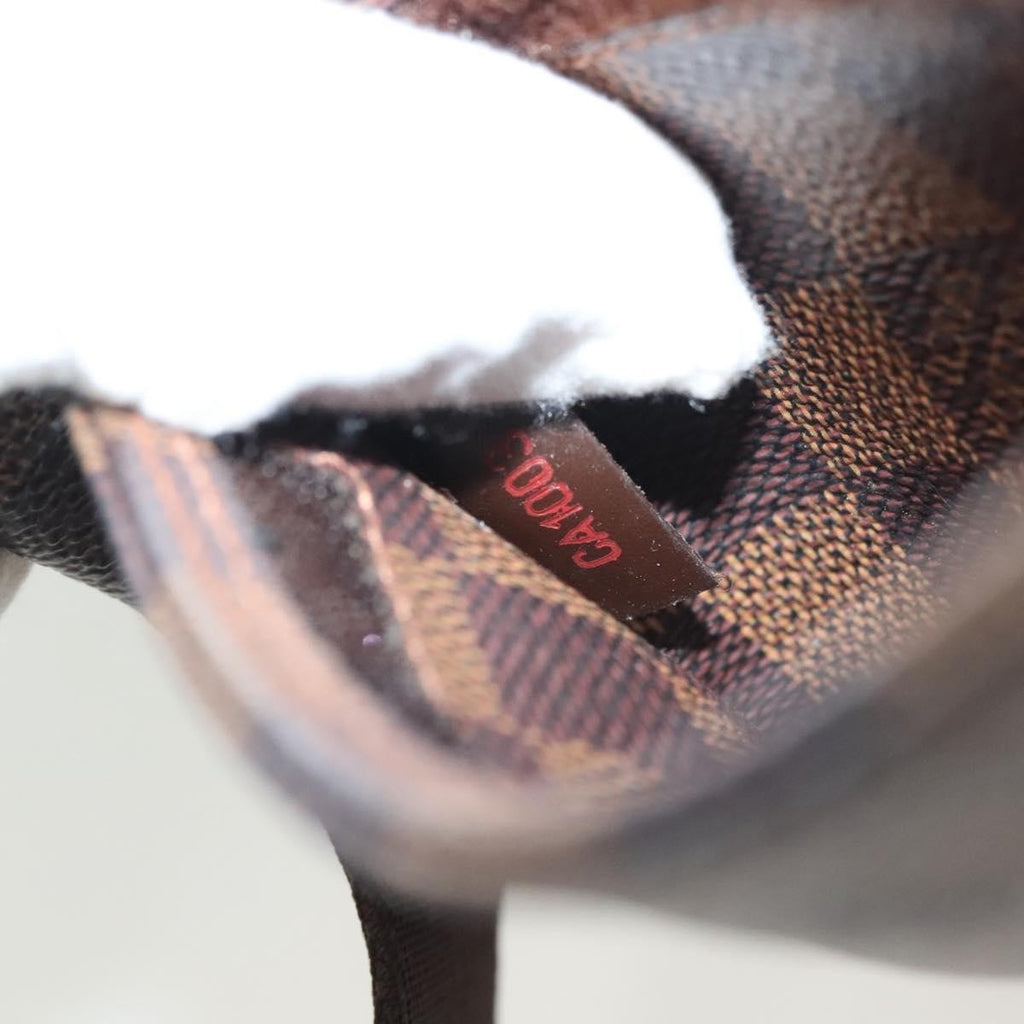 Louis Vuitton Geronimos Waist Bag Damier Brown Canvas Clutche & Pouche Bag