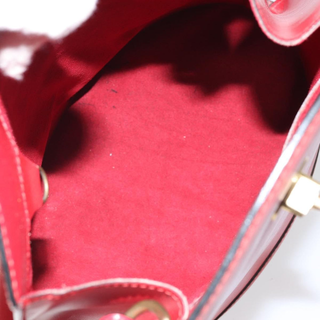 Louis Vuitton Cluny Shoulder Bag Epi Leather Red Leather Shoulder Bag