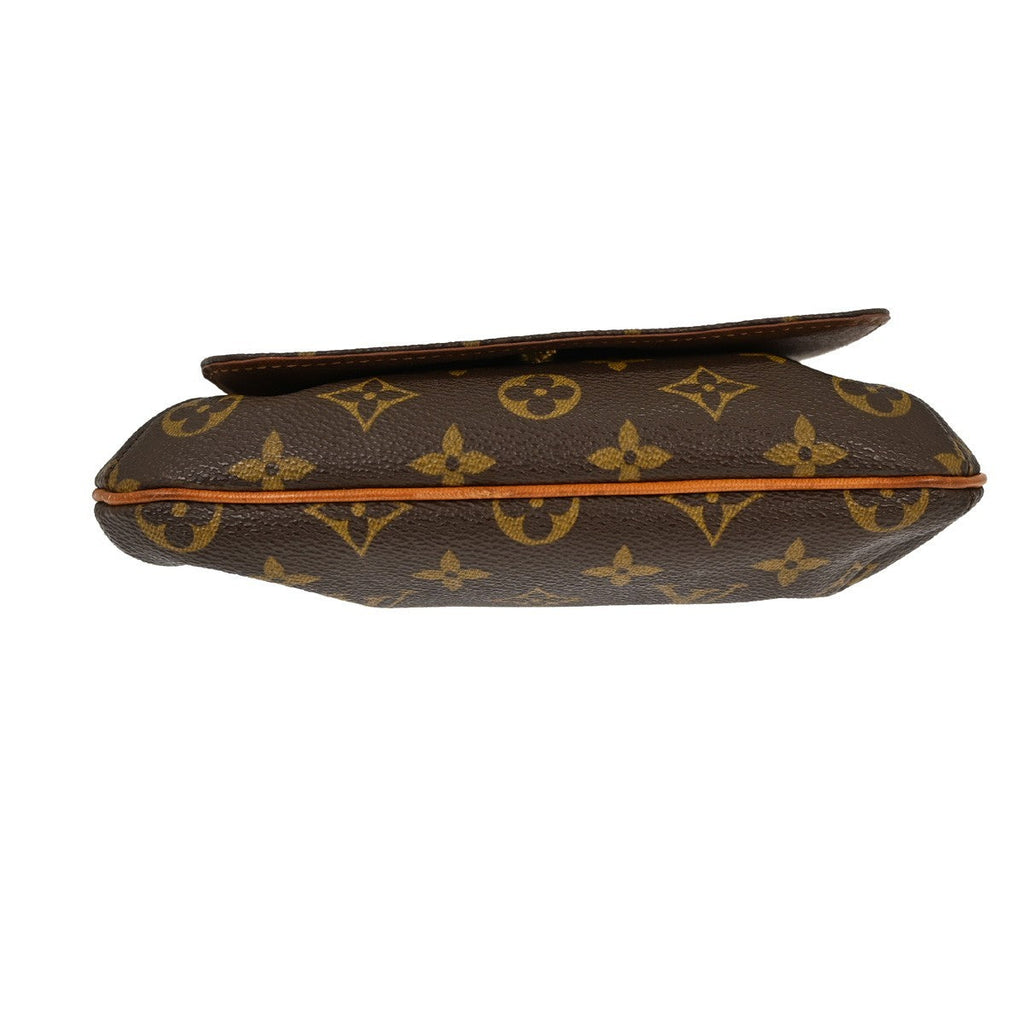 Louis Vuitton Musette Salsa Handbag Monogram Canvas Brown Canvas Shoulder Bag