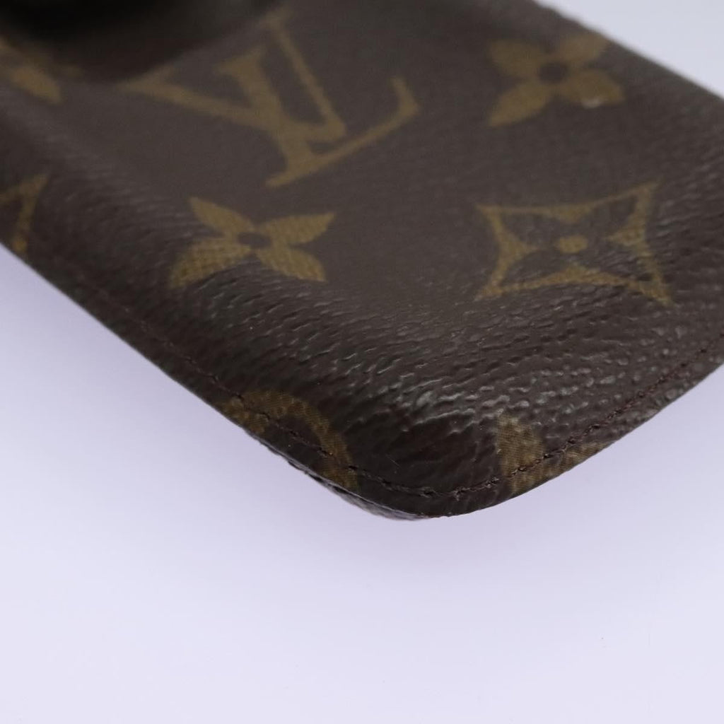 Louis Vuitton Étui Téléphone Monogram Canvas Brown Canvas Tech Accessory Accessory