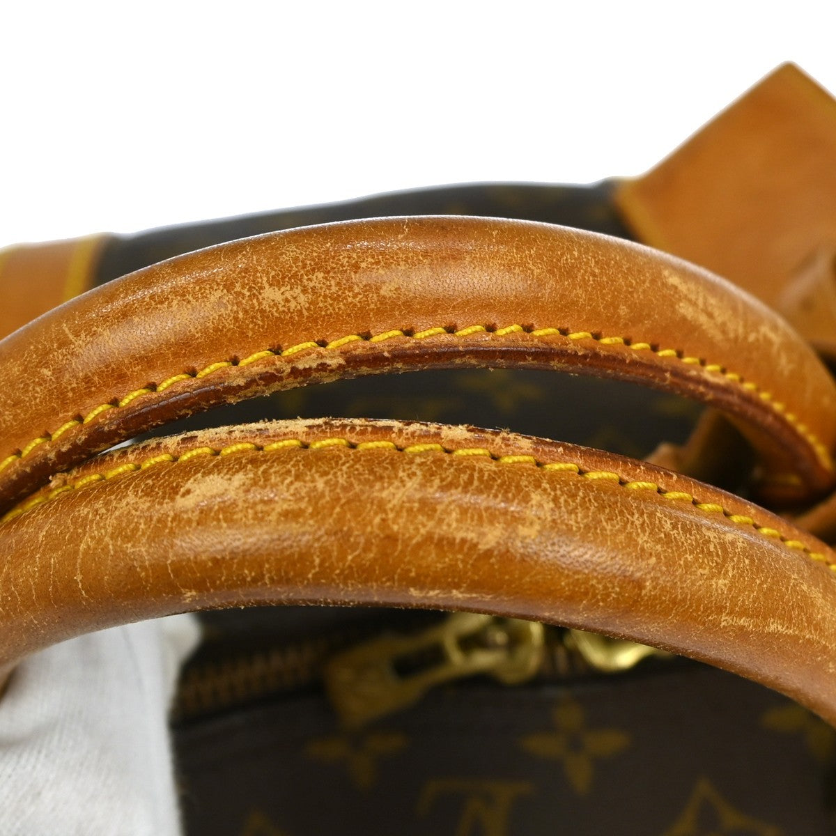 Louis Vuitton Keepall Bag Monogram Canvas Brown Canvas Travel Bag
