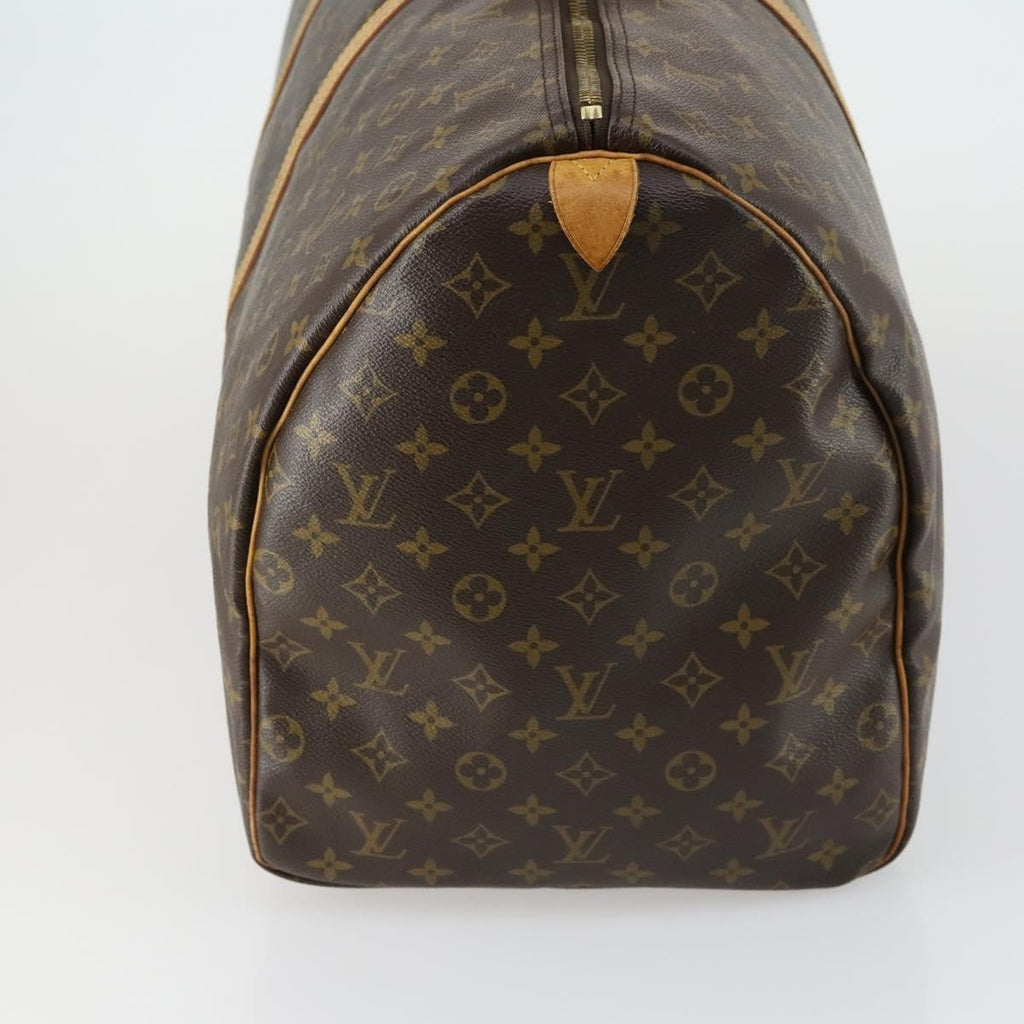 Louis Vuitton Keepall Bag Monogram Canvas Brown Canvas Travel Bag