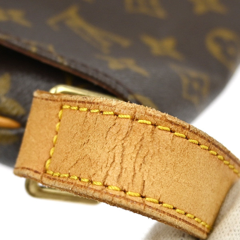 Louis Vuitton Musette Handbag Monogram Canvas Brown Canvas Shoulder Bag