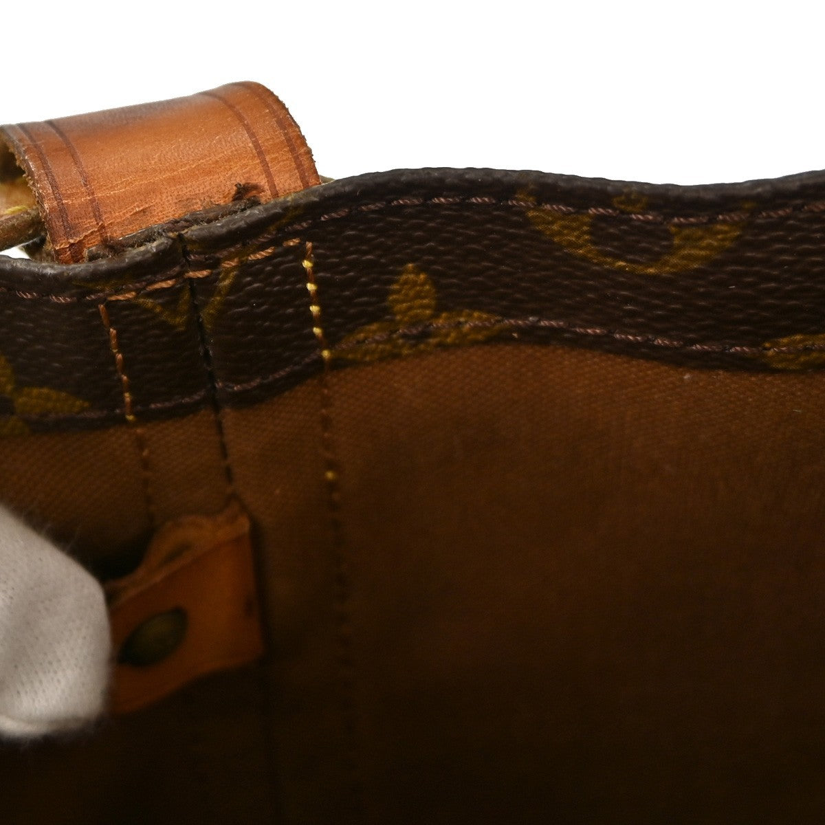 Louis Vuitton Randonnee Backpack Monogram Canvas Brown Canvas Shoulder Bag
