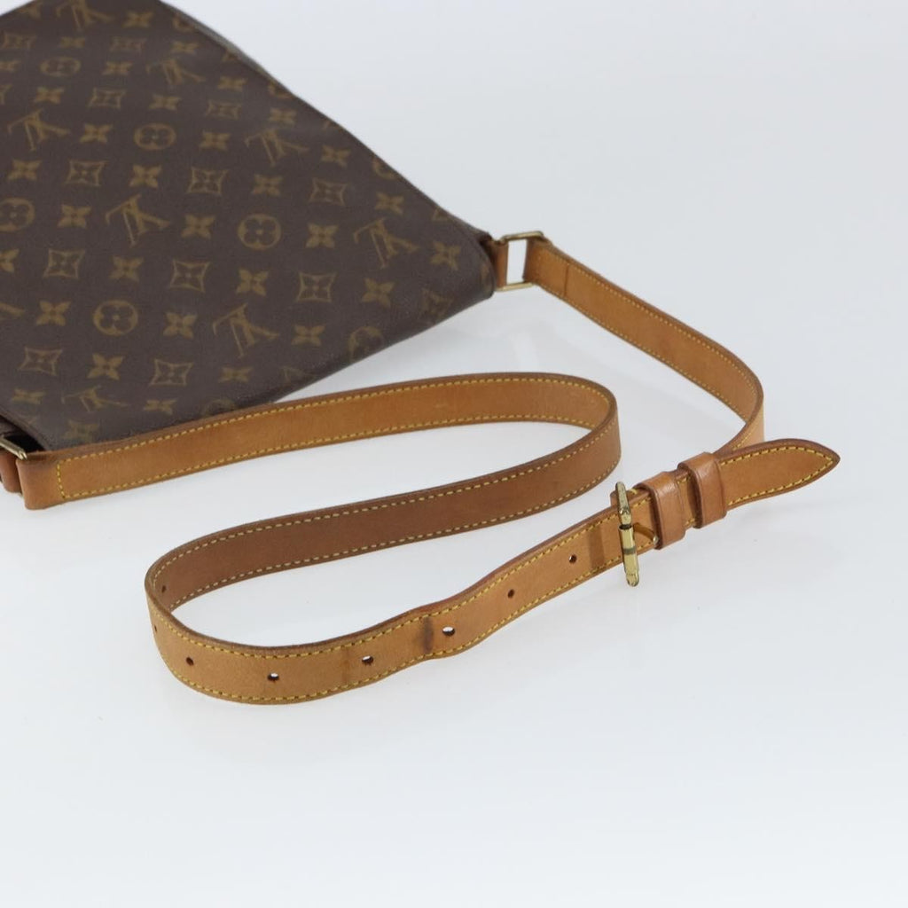 Louis Vuitton Musette Salsa Handbag Monogram Canvas Brown Canvas Shoulder Bag