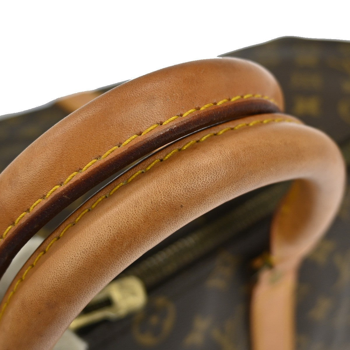 Louis Vuitton Keepall Bag Monogram Canvas Brown Canvas Travel Bag