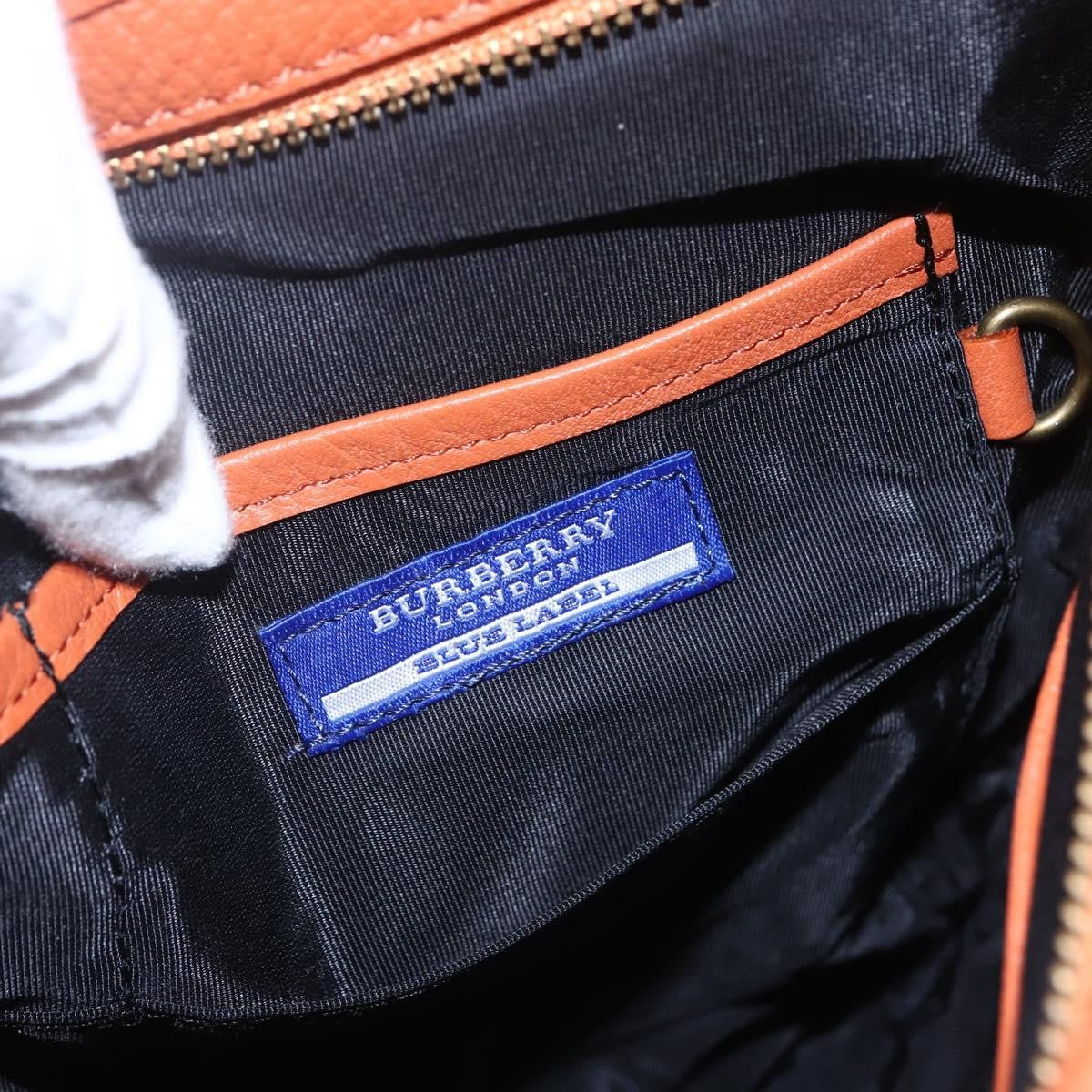 Burberry Blue Label Shoulder Bag Canvas Gray Canvas Shoulder Bag