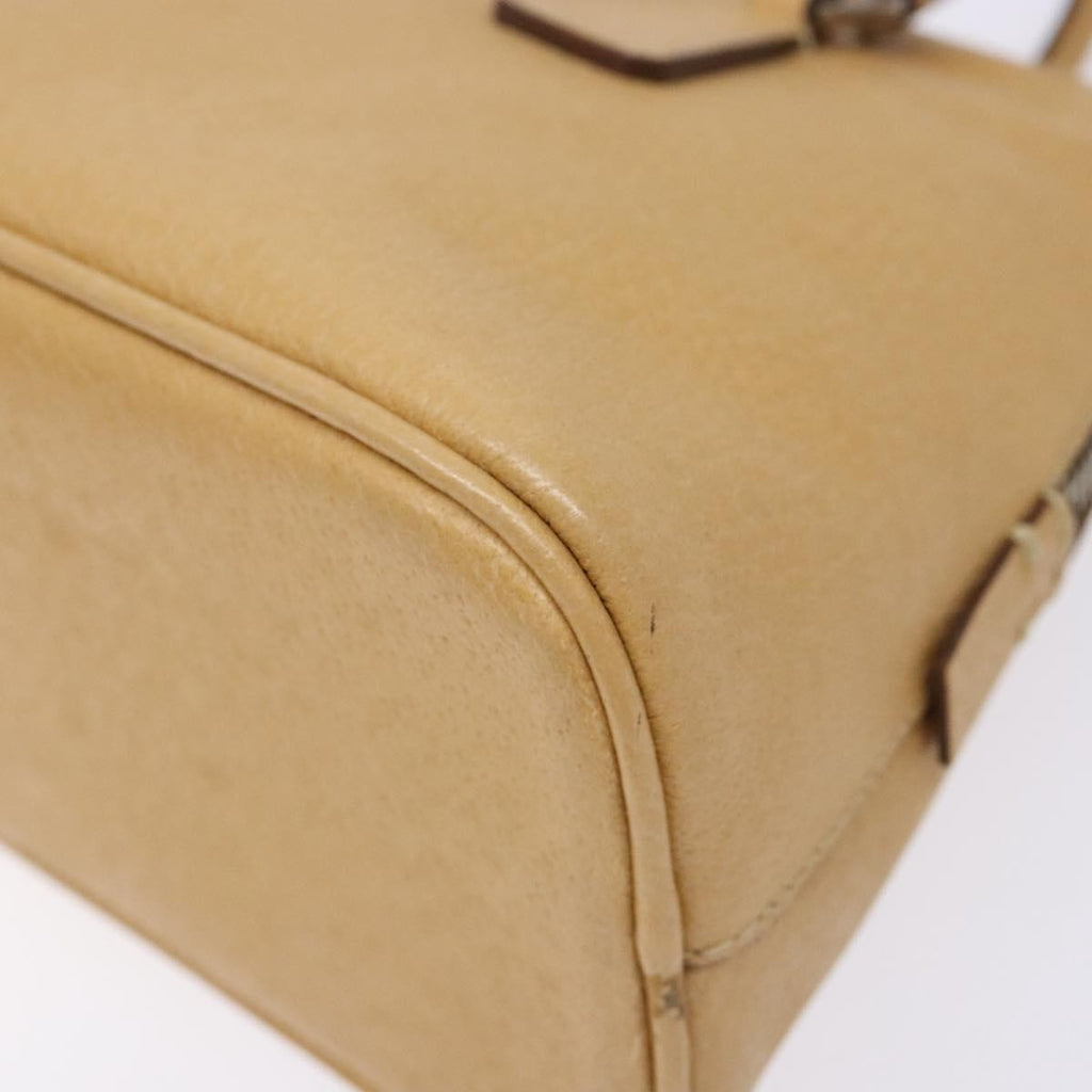 Prada Cuir Promenade Bag Saffiano Leather Beige Leather Handbag