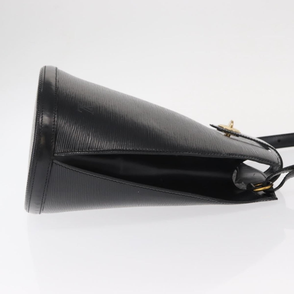 Louis Vuitton Cluny Shoulder Bag Epi Leather Black Leather Shoulder Bag