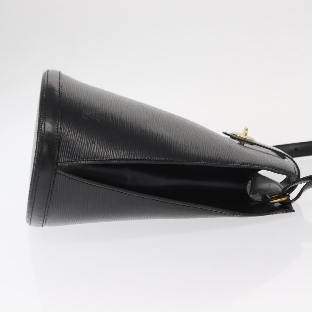 Louis Vuitton Cluny Shoulder Bag Epi Leather Black Leather Shoulder Bag