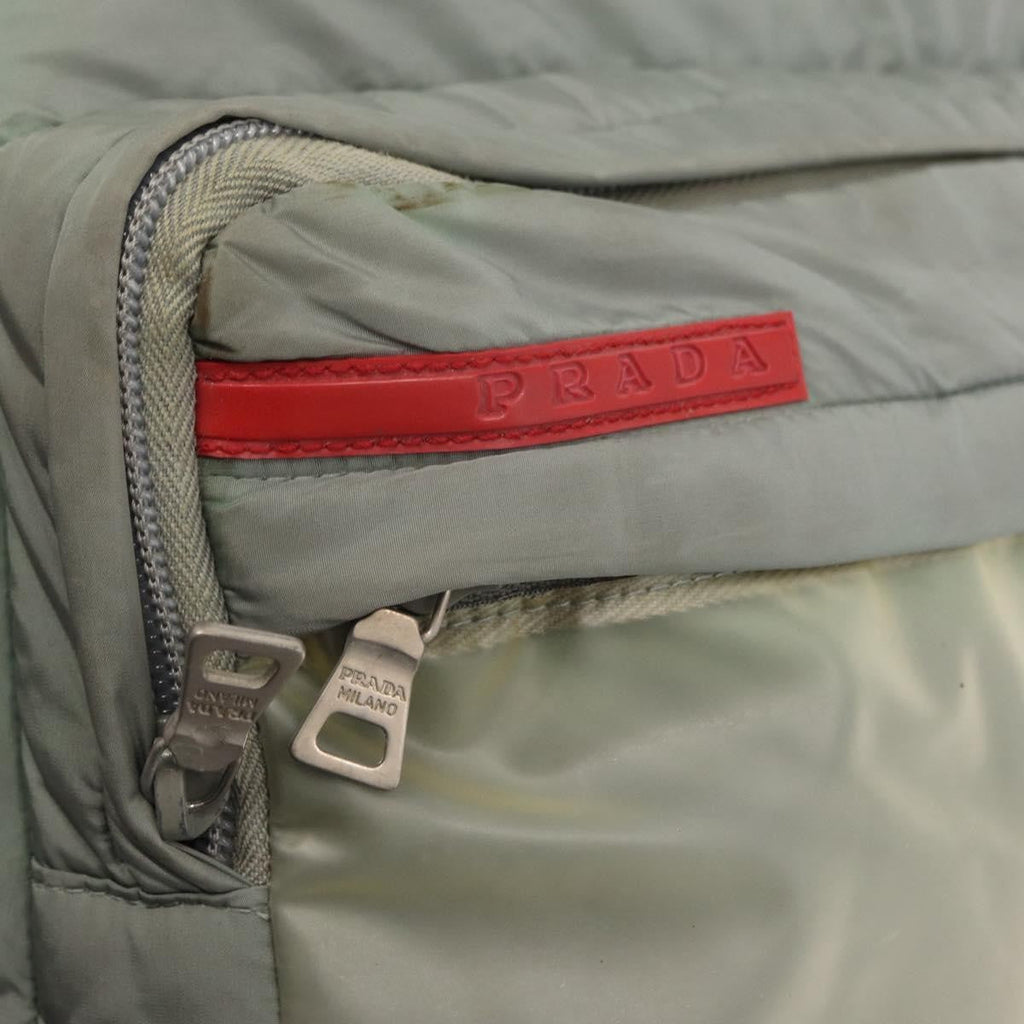 Prada Vintage Shoulder Bag Tessuto Green Nylon Shoulder Bag Bag