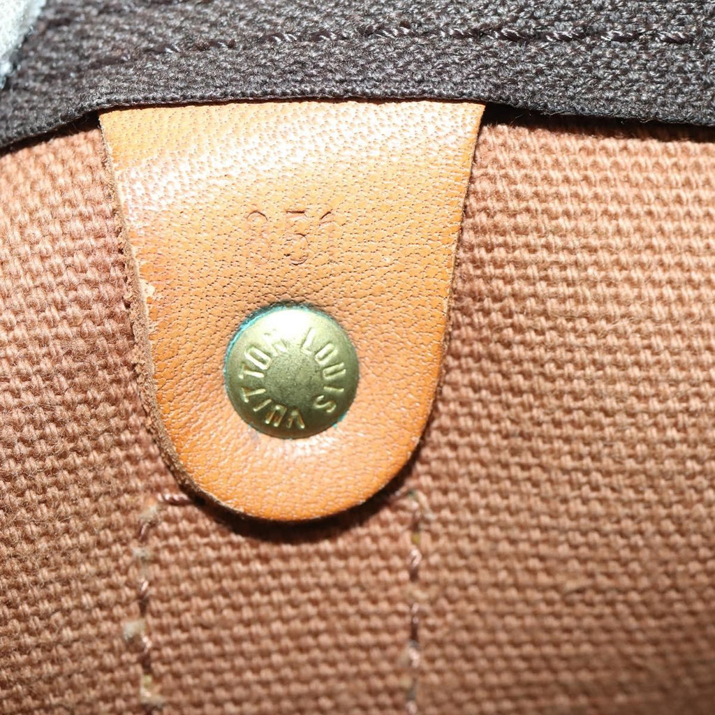 Louis Vuitton Keepall Bag Monogram Canvas Brown Canvas Travel Bag