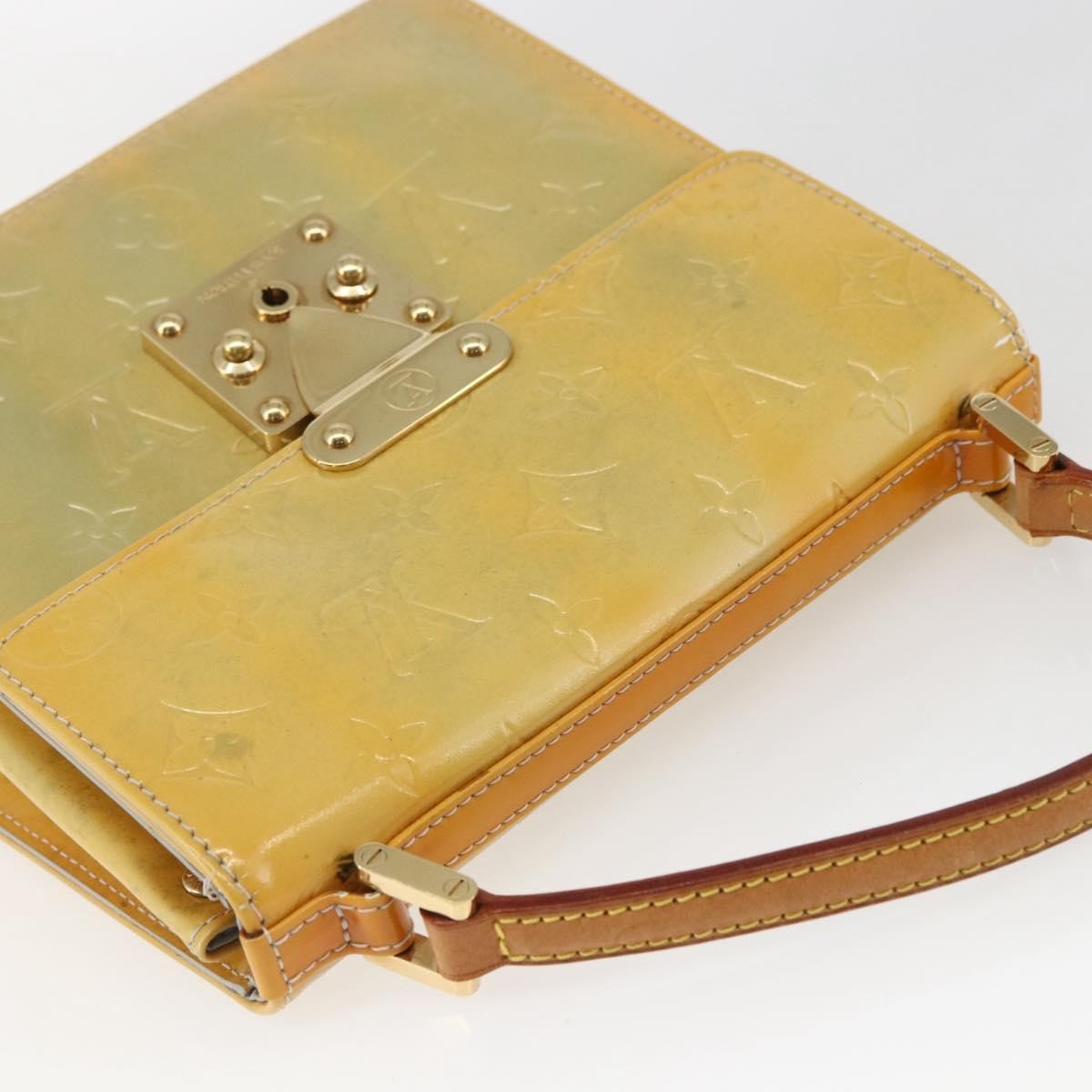 Louis Vuitton Spring Street Nm Handbag Patent Leather Gray Patent_Leather Handbag