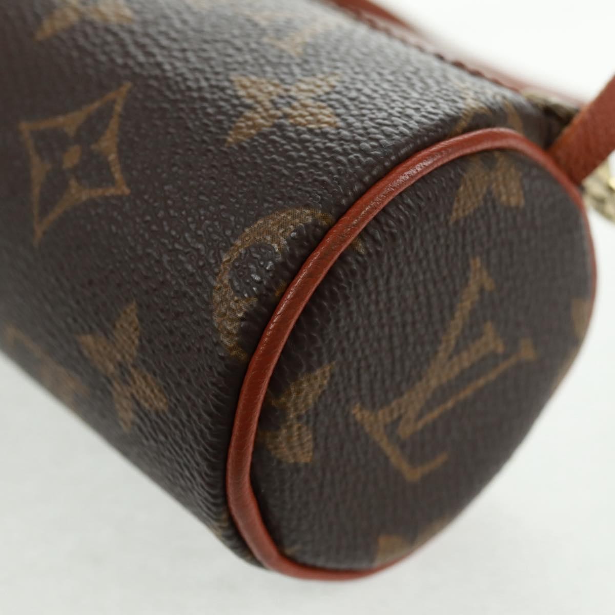 Louis Vuitton Papillon Pochette Monogram Canvas Brown Canvas Clutche & Pouche Bag