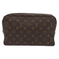 Louis Vuitton Trousse Toilette Monogram Canvas Brown Canvas Clutche & Pouche Bag