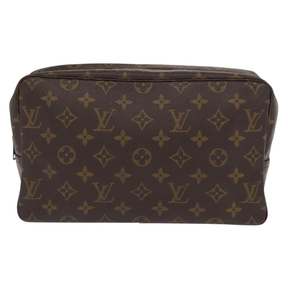 Louis Vuitton Trousse Toilette Monogram Canvas Brown Canvas Clutche & Pouche Bag