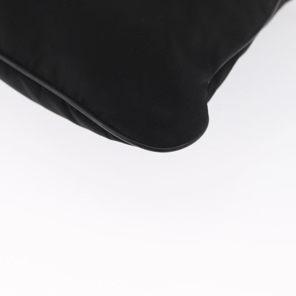 Prada Front Pocket Messenger Bag Tessuto Black Nylon Shoulder Bag Bag