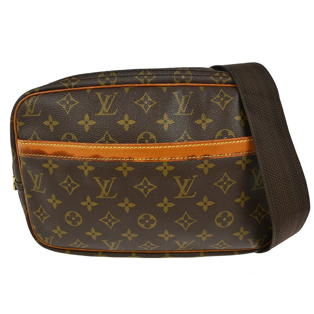 Louis Vuitton Reporter Bag Monogram Canvas Brown Canvas Shoulder Bag