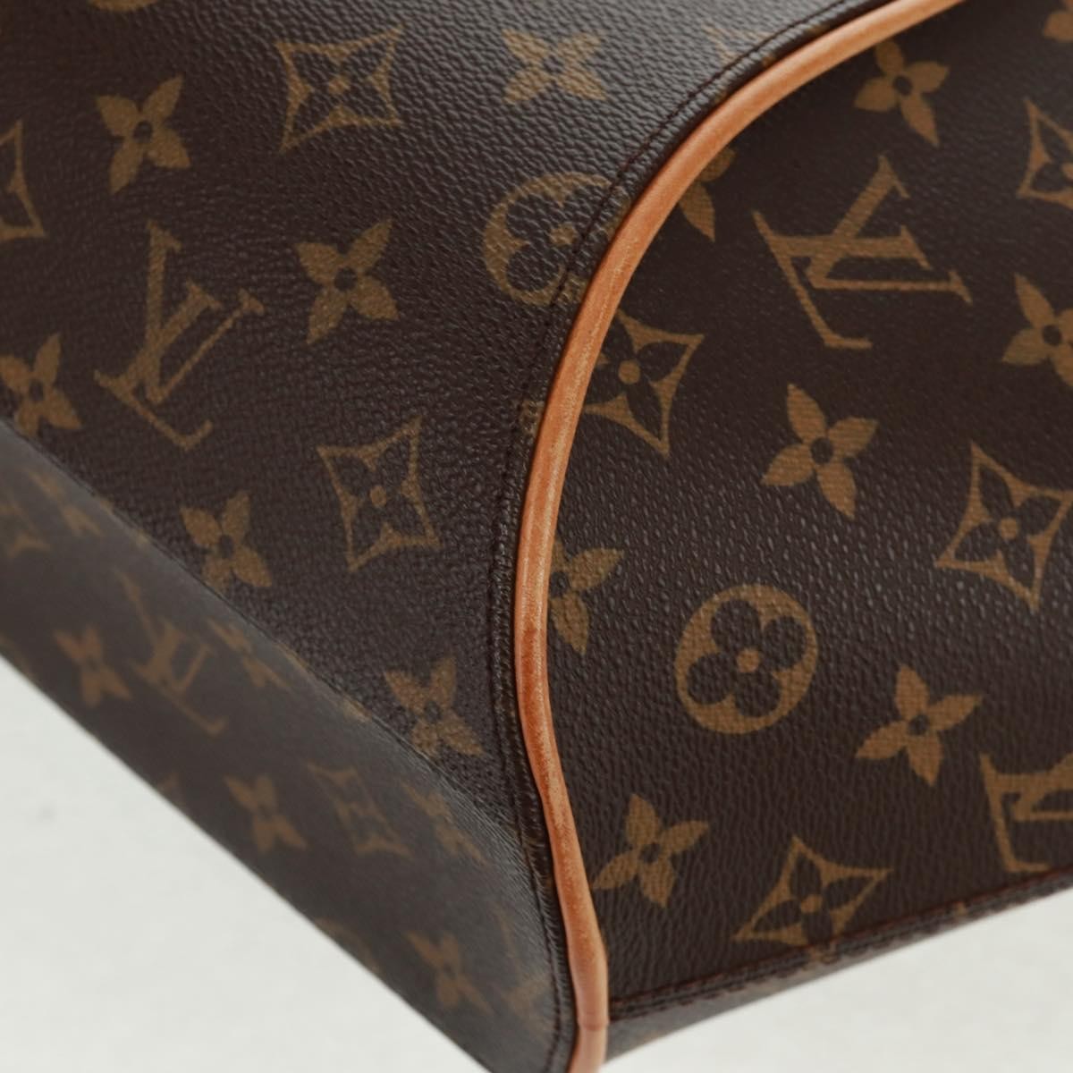 Louis Vuitton Ellipse Bag Monogram Canvas Brown Canvas Handbag