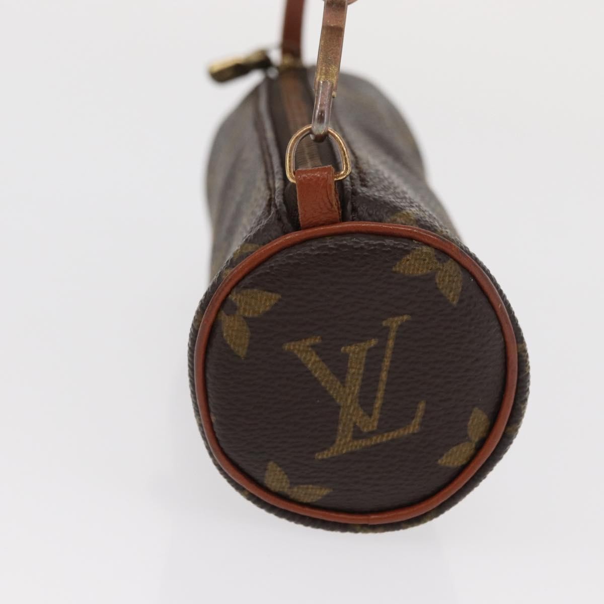 Louis Vuitton Papillon Pochette Monogram Canvas Brown Canvas Clutche & Pouche Bag
