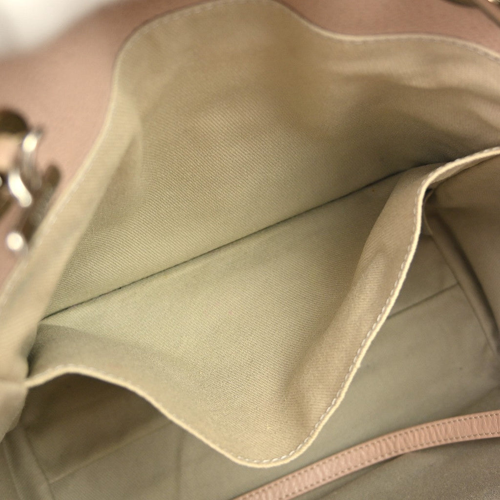 Chanel North South Deauville Tote Leather Pink Leather Tote Bag Bag