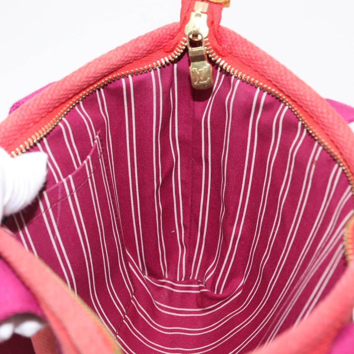 Louis Vuitton Antigua Tote Canvas Red Canvas Tote Bag