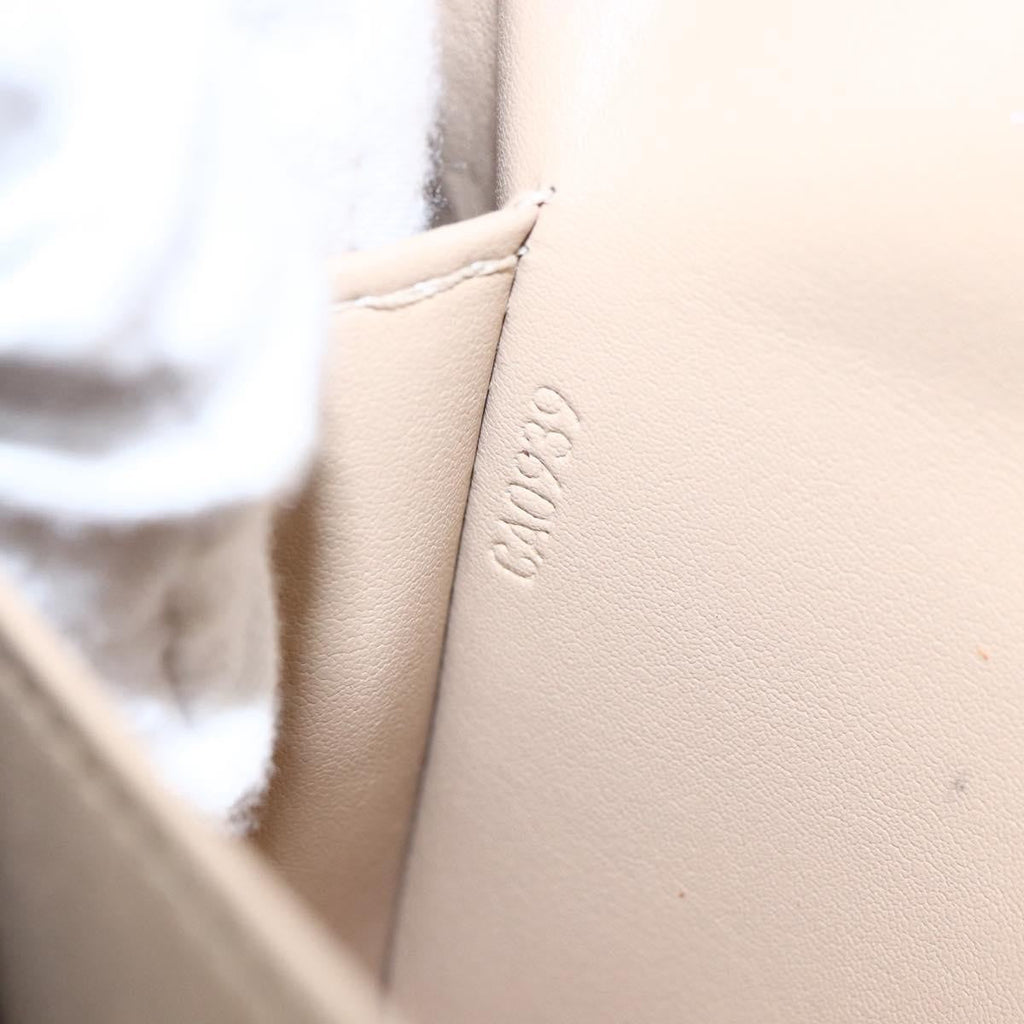 Louis Vuitton Thompson Street Handbag Monogram Vernis Beige Patent_Leather Shoulder Bag