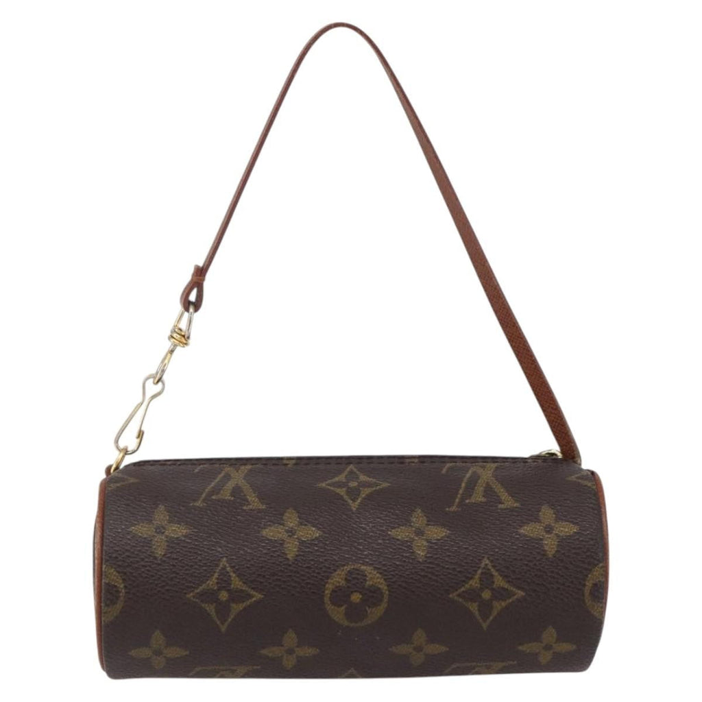 Louis Vuitton Papillon Pochette Monogram Canvas Brown Canvas Clutche & Pouche Bag