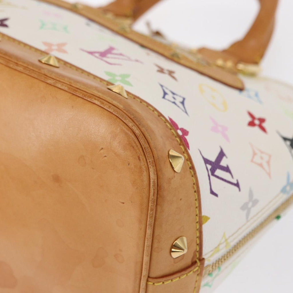 Louis Vuitton Alma Handbag Monogram Multicolor Multicolour Canvas Handbag
