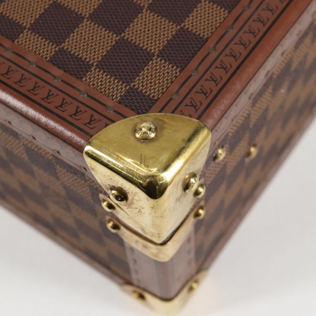 Louis Vuitton Cotteville Trunk Monogram Canvas Brown Canvas Bag