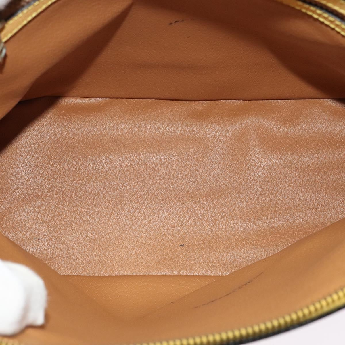 Celine Handbag Leather Yellow Leather Handbag