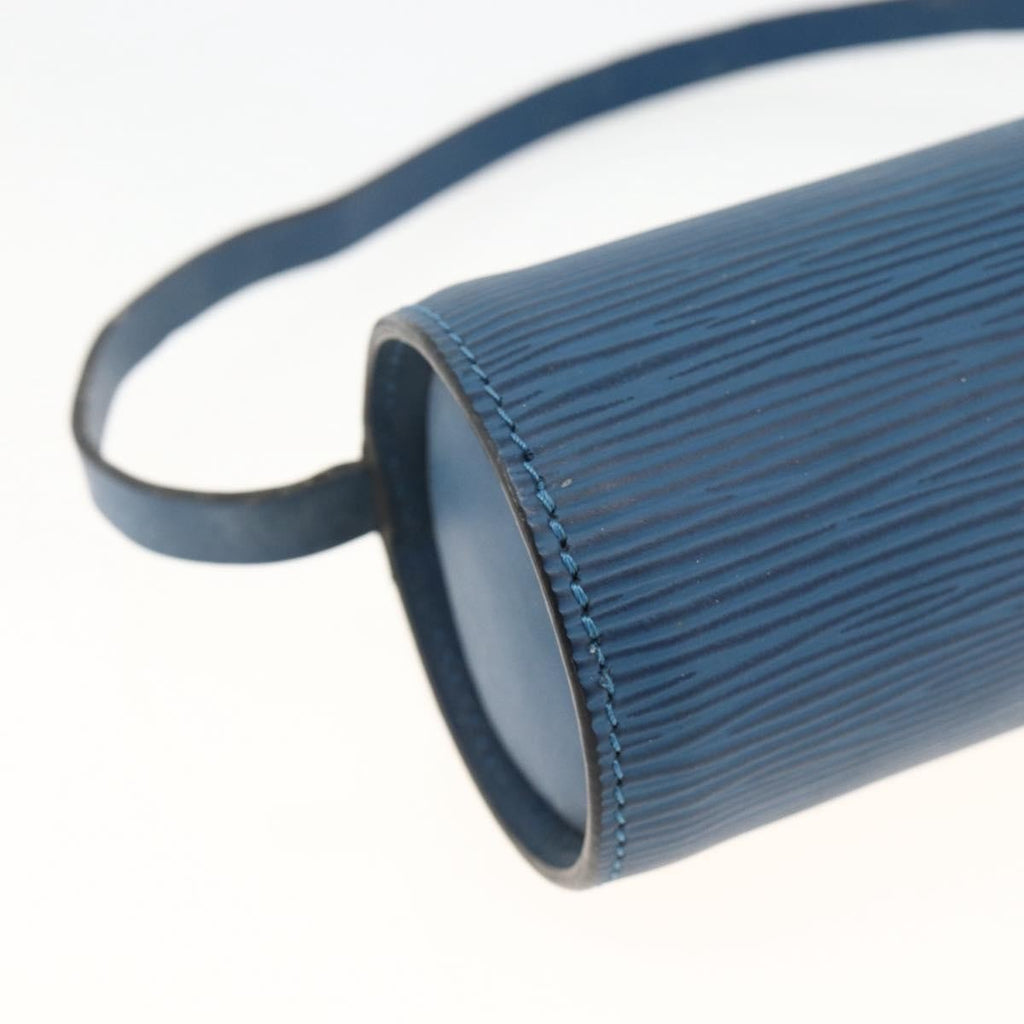 Louis Vuitton Soufflot Pochette Epi Leather Blue Leather Clutche & Pouche Bag