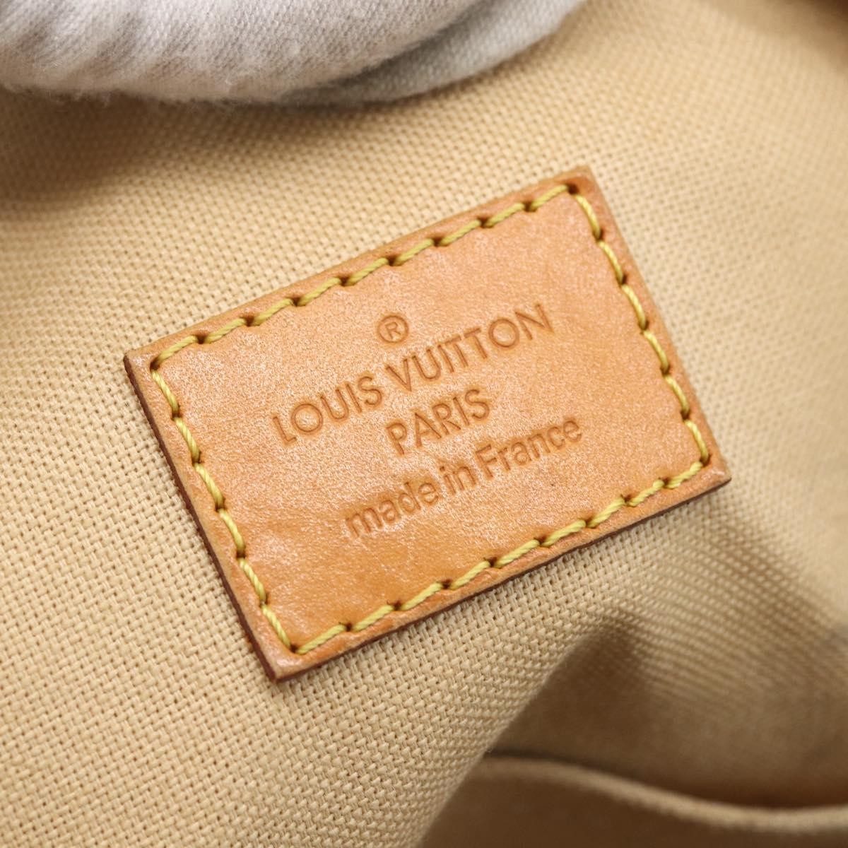 Louis Vuitton Riviera Handbag Damier White Canvas Handbag