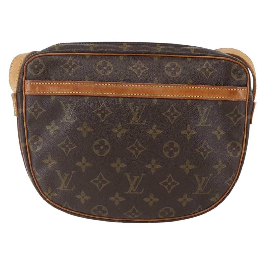 Louis Vuitton Jeune Fille Handbag Monogram Canvas Brown Canvas Shoulder Bag