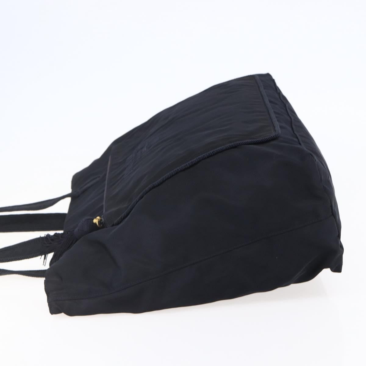 Prada Front Pocket Zip Tote Tessuto Black Nylon Tote Bag Bag