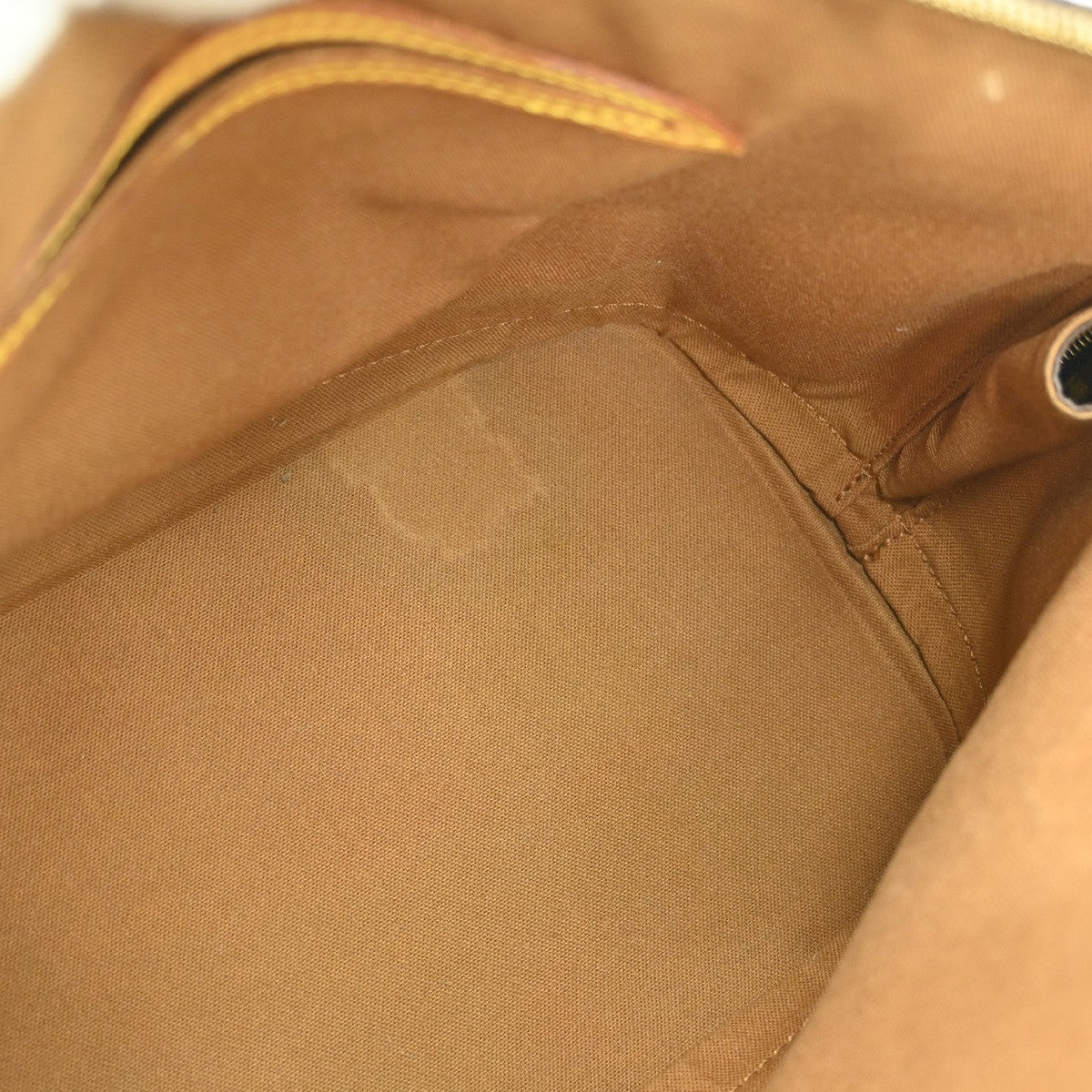 Louis Vuitton Alma Handbag Monogram Canvas Brown Canvas Handbag