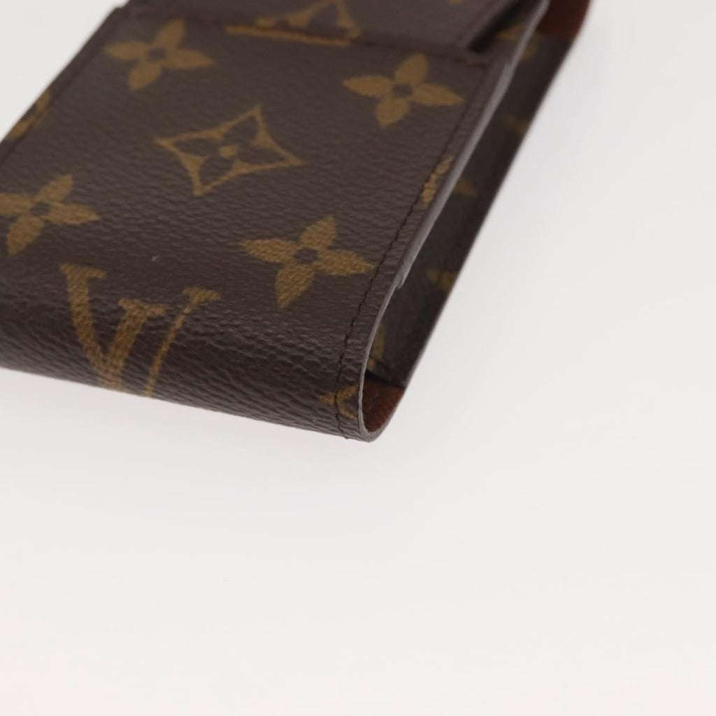 Louis Vuitton Etui Cigarette Case Monogram Canvas Brown Canvas Accessory