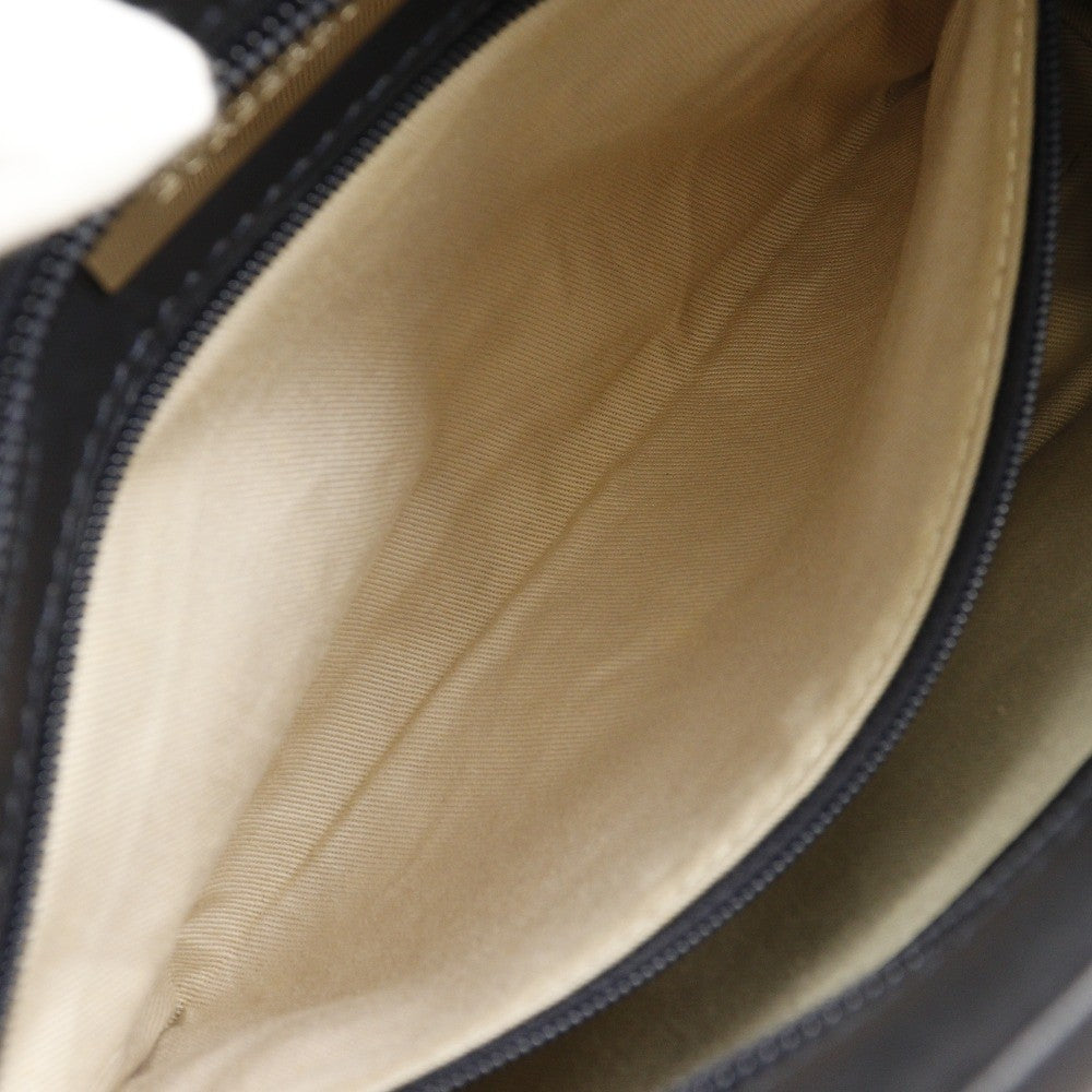Burberry Vintage Shoulder Bag Canvas Beige Canvas Shoulder Bag